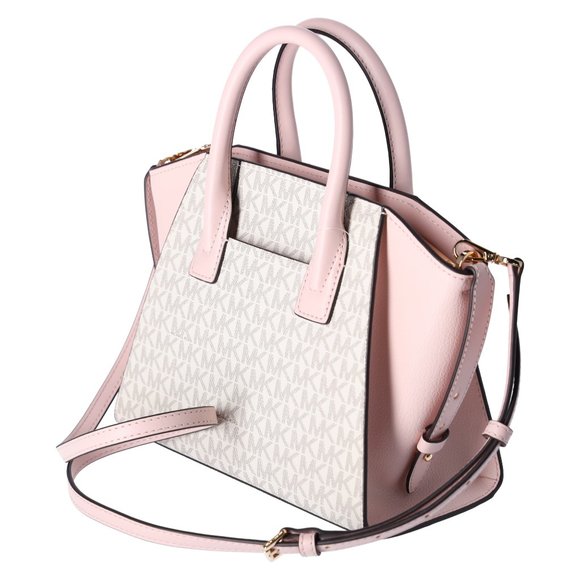 Michael Kors Avril Small Logo Top-Zip Satchel - Picture 8 of 13